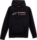 ALPINESTARS Linear Race Hoodie - Black - Large 1232-51000-10-L
