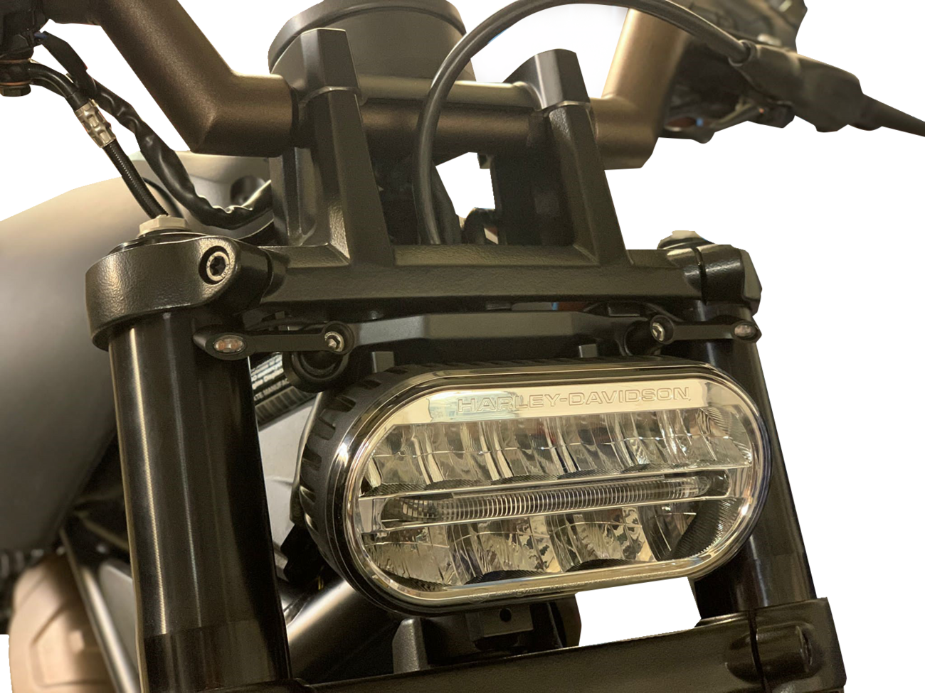 KODLIN MOTORCYCLE Front Turn Signals - Sporster S - Black K68497
