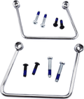 DRAG SPECIALTIES Saddlebag Support Kit - Chrome - '18-'21 S77-0155C
