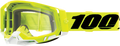 100% Racecraft 2 Goggles - Fluo Yellow - Clear 50009-00004