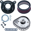S&S CYCLE Mounted Air Cleaner - Chrome - Throttle By Wire 170-0437