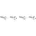 ARLEN NESS Bolt Kit - Transmission Top Cover - 12-Point - Titanium - Polished 300-977
