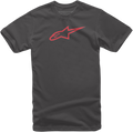 ALPINESTARS Ageless T-Shirt - Black/Red - 2XL 10327203010302X