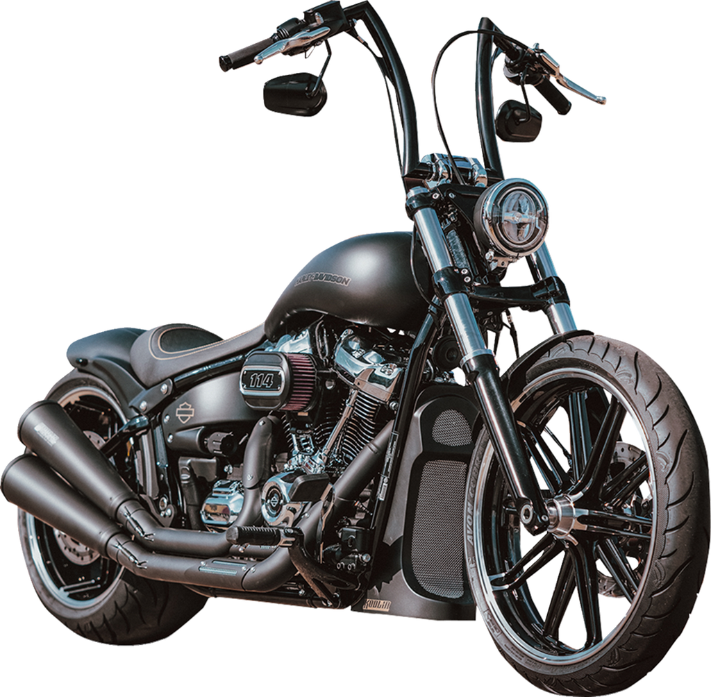KODLIN MOTORCYCLE Chin Spoiler - Raw K59535