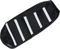 Parts Unlimited Ribbed Seat Cover - Black/White - Ski-Doo Ski-107-337