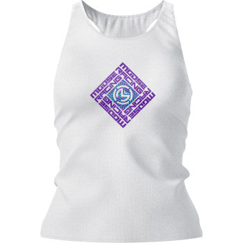 MOOSE OFFROAD Women's Spin Sync Tank Top - White - Small 3031-4280