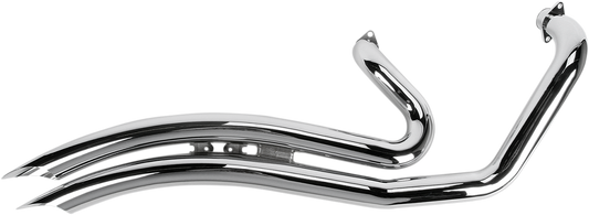 COBRA Speedster Swept Exhaust - Chrome - Raider NO APP/PP 2225