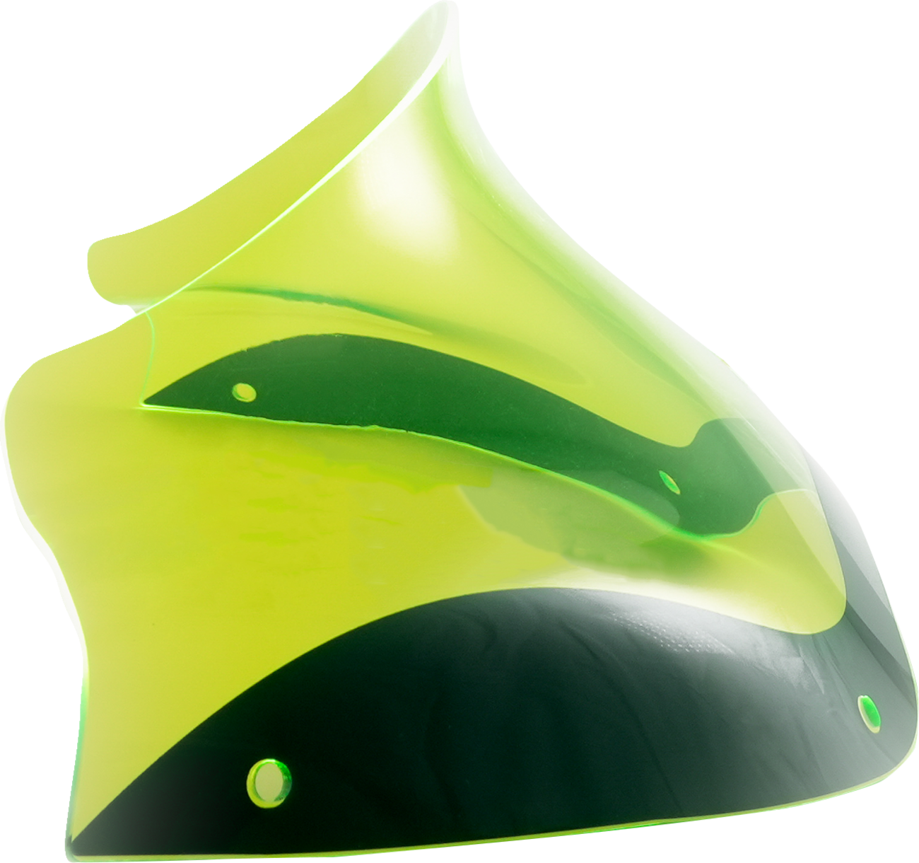 KLOCK WERKS Kolor Flare™ Windshield - 8" - Green Ice - FLTR KWW-01-0626