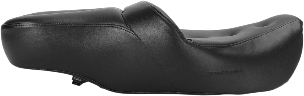 SADDLEMEN Pillow Top Roadsofa Seat - Heated - Black 897-06-181HCT