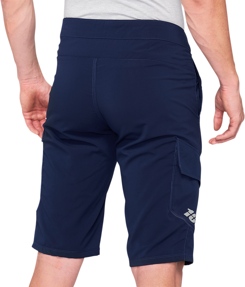 100% Ridecamp Shorts - Navy - US 34 40029-00024