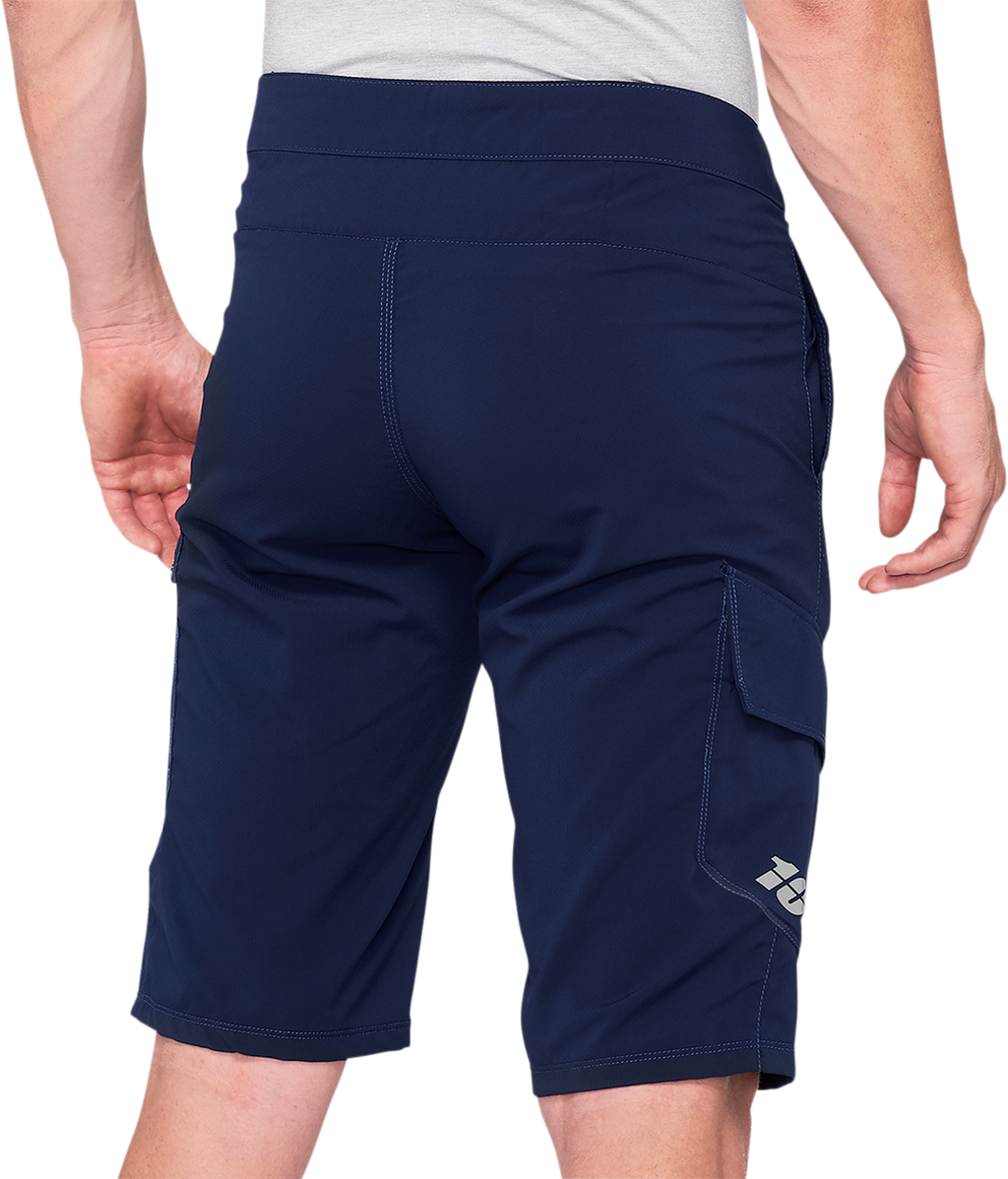 100% Ridecamp Shorts - Navy - US 30 40029-00022