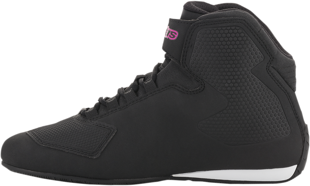 ALPINESTARS Women's Sektor Shoes - Black/Pink - US 9 251571910399