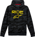 ALPINESTARS Area Hoodie - Heather Charcoal - Large 1232-51300-191L