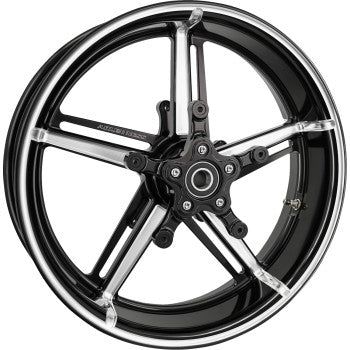 ARLEN NESS Wheel with Hub/Adapter - Factory 24 - Front - Black/Contrast Cut - 21x3.5 91-654