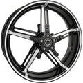 ARLEN NESS Wheel with Hub/Adapter - Factory 24 - Front - Black/Contrast Cut - 21x5.5 91-655