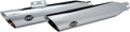 S&S CYCLE Slash Cut Mufflers - 50 State - Chrome 550-0753B