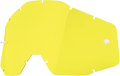 100% Accuri/Strata/Racecraft Lens - Yellow 51001-004-02