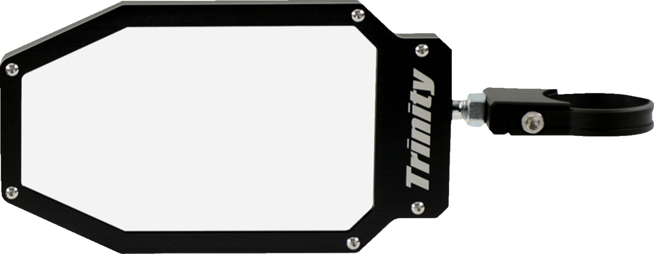 TRINITY RACING Mirror - Apex - Side View - Rectangle - Black TR-M1000-02