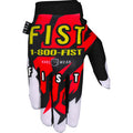 FIST HANDWEAR Strapped 90's Gloves - Red - 2XS F-GS-01027-XXS