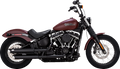 VANCE & HINES 3" Twin Slash Slip-On Mufflers - Black 46376