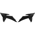 UFO Radiator Covers - Black - KTM KT05025#001