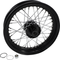 DRAG SPECIALTIES Front Wheel - Single Disc/No ABS - Black - 16"x3.00" - '86-'96 FLST 74287NB