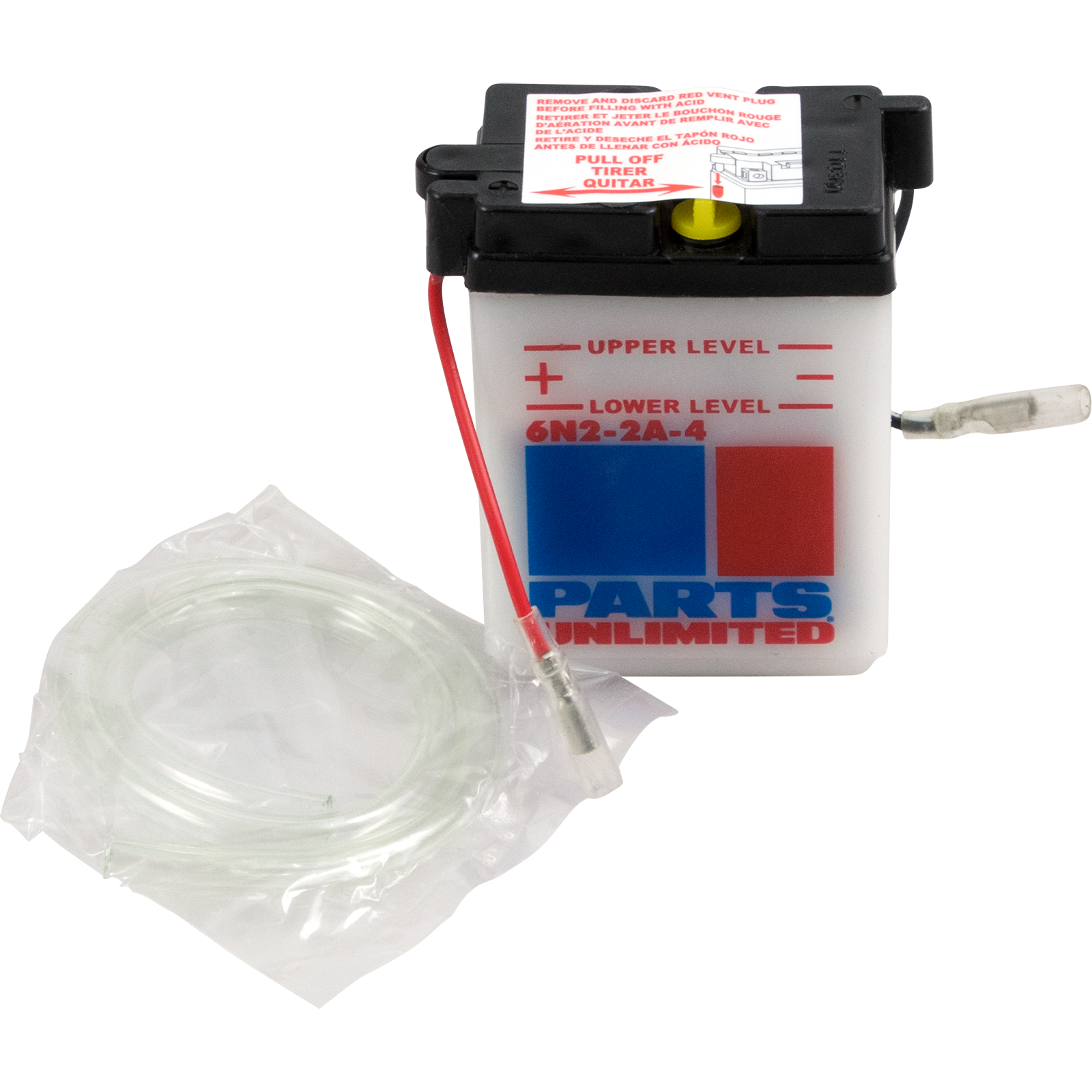 Parts Unlimited Conventional Battery R6N2-2A-4