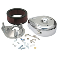 S&S Cycle 55-84 BT/57-85 Sportster Models Teardrop Air Cleaner Kit for S&S Super E/G Carb 17-0400