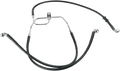 DRAG SPECIALTIES Brake Line - Front (Lower/Upper) - Black 660325BLK