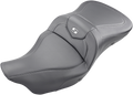 SADDLEMEN Extended Reach Road Sofa Seat - Carbon Fiber - Heated - '08-'23 FL 808-07B-186HCT