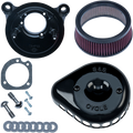 S&S CYCLE Mounted Air Cleaner - Black - Twin Cam 170-0442
