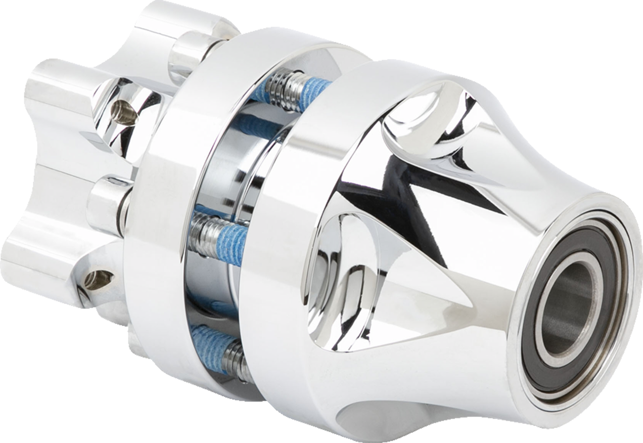 ARLEN NESS Hub - Single Disc - Front - Chrome 71-649