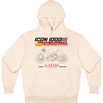 ICON Always Something™ Hoodie - Ivory - Large 3050-7296