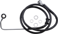 DRAG SPECIALTIES Brake Line - +8" - Black - '15-'17 Softail 618302-8BLK