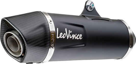 LEOVINCE Nero Slip-On Muffler - Black for KAWASAKI VERSYS 1000 14057