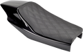 SADDLEMEN Eliminator Seat - Black - Lattice Stitched Z4204