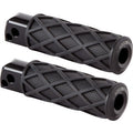 ARLEN NESS Diamond Footpegs - Passenger - Black  400-053