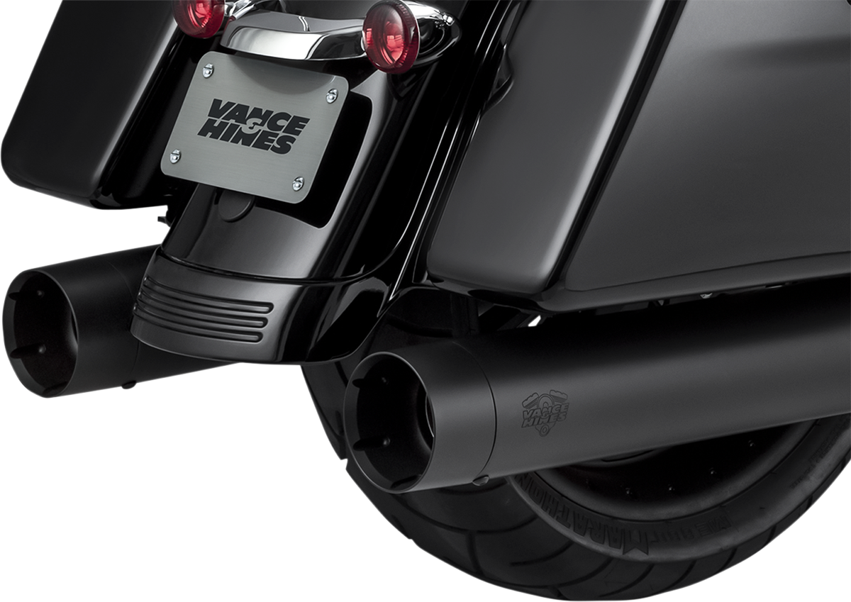 VANCE & HINES 4.5" Muffler - Black/Black - Titan 46650