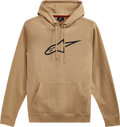 ALPINESTARS Ageless Pullover Hoodie - Sand/Black - Medium 1212513202310M