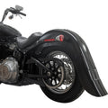 KLOCK WERKS Rear Fender - Vicla Frenched - 9" Extended Rear - Black KWF-02-0313