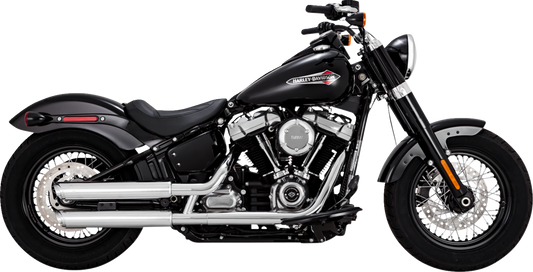 VANCE & HINES 3" Twin Slash Slip-On Muffler - Chrome 16376