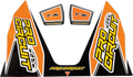 PRO CIRCUIT T-6 Decal - Orange DC22T6-ORANGE