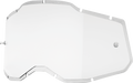 100% Accuri 2/Racecraft 2/Strata 2 Lens - Injected Clear 59090-00001