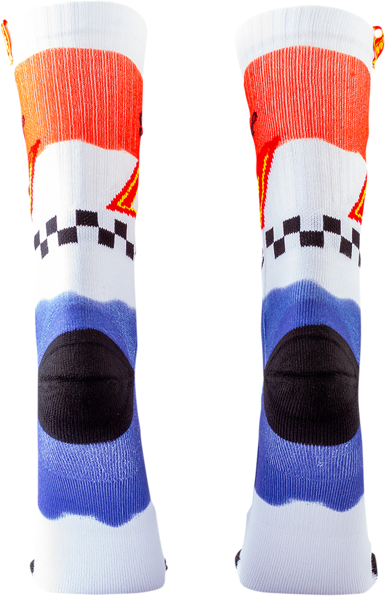 FMF King of Racing Socks - White - One Size HO20194907WHT 3431-0690