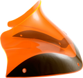 KLOCK WERKS Kolor Flare™ Windshield - 8" - Orange Ice - FLTR KWW-01-0623