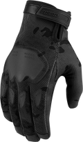 ICON Hooligan™ CE Gloves - Dark Camo - Medium 3301-4397