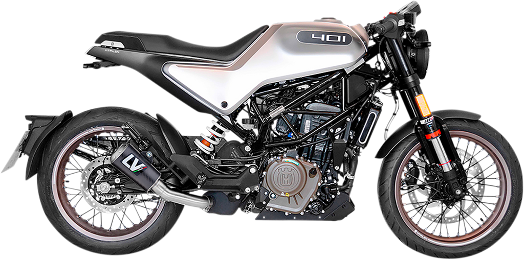 LEOVINCE LV-10 Slip-On Muffler - Carbon Fiber 15242C