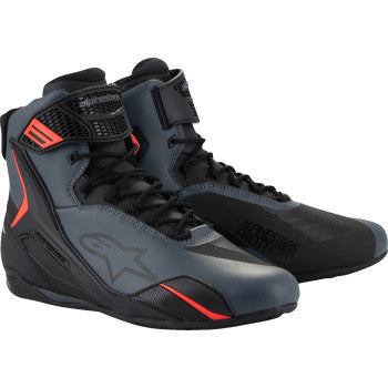 ALPINESTARS Faster-4 Shoes - Black/Gray/Red - US 8 2510425-1130-8