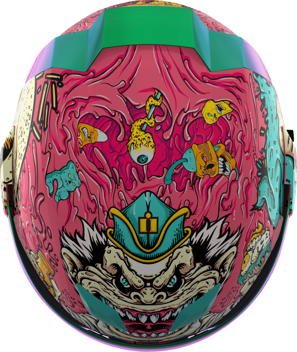ICON Airflite™ Helmet - Snack Attack - MIPS® - Pink - 2XL 0101-16932