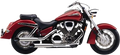 COBRA Chrome Slashcut Mufflers 1176SC